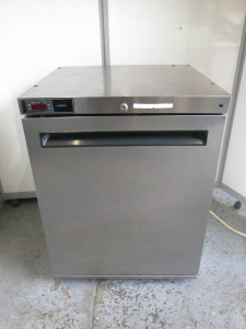 Williams Single Door Stainless Steel Undercounter Fridge, Model HA135-SA. Size H80 x W60 x D58cm.