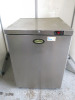 Foster Single Door Stainless Steel Undercounter Freezer, Model LR150. Size H84 x W60 x D65cm.