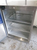 Williams Single Door Stainless Steel Undercounter Freezr, Model LA135-SA. Size H80 x W60 x D58cm. NOTE: missing 2 front feet. - 3