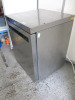Williams Single Door Stainless Steel Undercounter Freezr, Model LA135-SA. Size H80 x W60 x D58cm. NOTE: missing 2 front feet. - 5