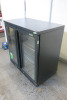Gamko 2 Door Back Bar Chiller, Model MG1/250G. Size H90 x W90 x D50cm. - 7