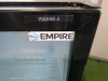 Empire Single Glass Door Back Bar Cooler, Model CL130H, S/N 2024080024, Size H90 x W60 x D50cm. - 2