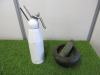Stone Morta & Pestle & Vogue Cream Charger.