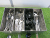 Quantity of Cutlery to Include Stainless Steel Knives, Forks, Spoons & Plastic Spoons. - 2