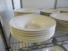 Approx 420 Pieces of White Branded Crockery, Dudson, RAK, Cameo, Olympia & Royal Gen Ware to Include: 40 x 26cm Plates, 100 x 20cm Side Plates,65 x 15cm Side Plates, 20 x 25cm Bowls, 9 x 24cm Bowls, 40 x 29cm Bowls, 27 x 21cm Square Plates, 45 x 27cm Serv - 2