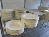 Approx 420 Pieces of White Branded Crockery, Dudson, RAK, Cameo, Olympia & Royal Gen Ware to Include: 40 x 26cm Plates, 100 x 20cm Side Plates,65 x 15cm Side Plates, 20 x 25cm Bowls, 9 x 24cm Bowls, 40 x 29cm Bowls, 27 x 21cm Square Plates, 45 x 27cm Serv - 11