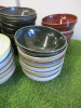 40 x Assorted Coloured Bowls, Size 19.5cm Dia. - 2