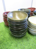 40 x Assorted Coloured Bowls, Size 19.5cm Dia. - 5