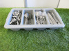 Large Quanity of Stainless Steel Cutlery to Include: Knives, Forks, Spoons & Tea Spoons. Comes with Cutlery Tray. - 5