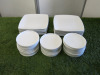 Quantity of White Crockery to Include: 12 x TU Square Plates & 24 x Round Olympia Plates.