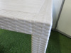 5 x Grey Plastic Outdoor Tables, Size H76 x W78 x D78cm. - 3