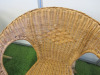 6 x Wicker Chairs. NOTE: damage to chair as viewed/pictured. - 8