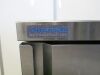 Artica Stainless Steel Undercounter Refigerator, Model HEC907, S/N 2201002, Size H86 x W60 x D65cm. - 2
