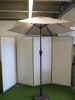 5 x Garden Company Umbrellas with 5 x Metal Bases, Size 190cm. - 5