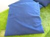 4 x Navy Blue Cushions, Size 45 x 45cm. - 6