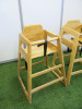 3 x Childrens Wooden High Chairs to Include: 2 x Bolero & 1 x Other. - 2