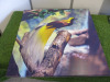 2 x Stretch Canvas Prints to Include: 1 x Bird of Paradise & 1 x Great Hornbull, Size 88 x 86cm. - 2