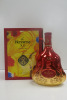 Hennessy X.O Extra Old Cognac in Original Art Display Case by Zhang Ehli, 700ml.