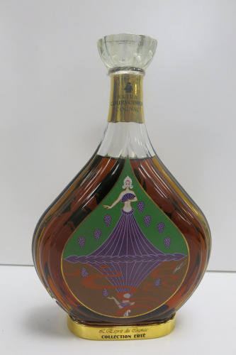 Courvoisier Collection Erte Espirit du Cognac, No 4898, 700ml.