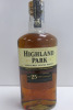 Highland Park Single Malt Scotch Whisky, 25 Years Old, 700ml.