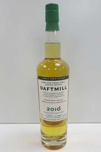 Daftmill Lowland Single Malt Scotch Whisky, 1 of 6250, 11 Years Old, 700ml.