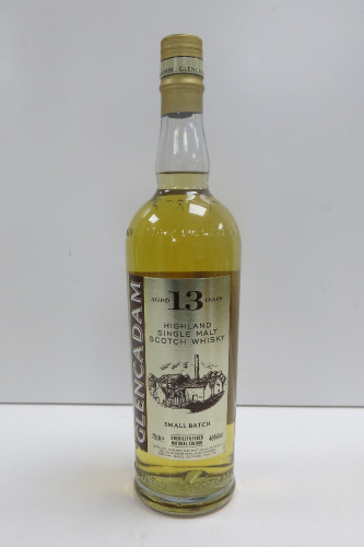 Glencadam Highland Single Malt Scotch Whisky, 13 Years Old, 700ml.
