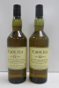 2 x Caol Ila Islay Single Malt Scotch Whisky, 12 Years Old, 700ml.