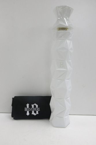 Belvedere 10 Vodka, 700ml, Comes with Black Dust Bag.