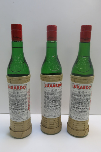 3 x Luxardo Maraschino Liqeuer, 700ml.
