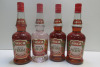 4 x Sisca Liqeuer to Include: 3 x Strawberry & 1 x Lychee, 700ml.