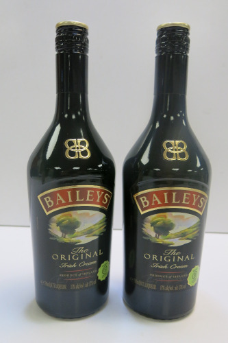 2 x Baileys Irish Cream Liqeuer, 700ml.