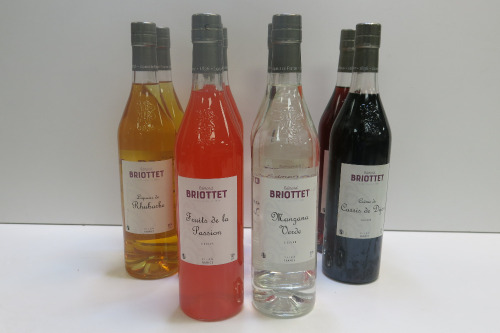 10 x Assorted Flavour Edmond Briottet Liqeuer, 700ml (As Viewed/Pictured).