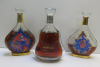 3 x Unsealed Bottles of Cognac to Include: Hennessy Paradis & 2 x Collection Erte Courvoisier Cognac.