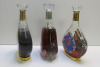 3 x Unsealed Bottles of Cognac to Include: Hennessy Paradis & 2 x Collection Erte Courvoisier Cognac. - 3