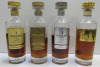 4 x Unsealed Assorted Tesseron Cognac.