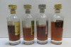 4 x Unsealed Assorted Tesseron Cognac. - 4