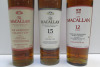 3 x Unsealed Assorted The Macallan Single Malt Scotch Whisky. - 2