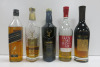 5 x Unsealed Assorted Single Malt Scotch Whisky to Include: Glenfiddich Grand Cru, Glenfiddich Grande Couronne, Glenmorangie Signet, Glenmorangie 12 Years & Johnnie Walker Black Label.