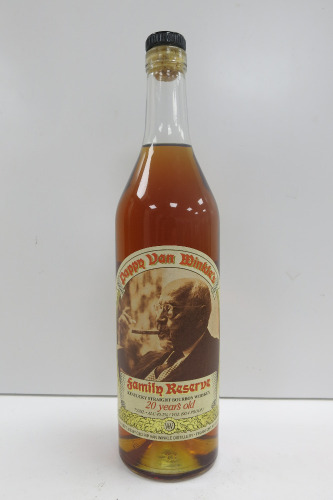 Unsealed Pappy Van Winkle Family Reserve Kentucky Straight Bourbon Whisky, 20 Years Old.