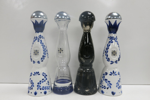 4 x Unsealed Assorted Bottles of Clase Azul Tequila (As Viewed).