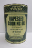 5 x 20L Cans of Rapeseed Cooking Oil.