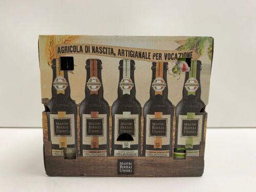 5 x Boxes of 12 Bottle of Mastrai Birrai Umbri Italian Pale Ale, 330ml.