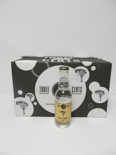 120 (5 Boxes) x Three Cents Tonic Water, 200ml.