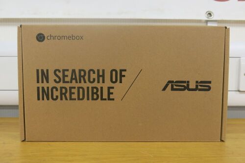 Boxed/New Asus Chromebox 3, Intel Celeron 3865U, 4GB RAM, 32GB SSD, with Power Supply & Wall Mount.