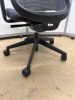 5 x Orangebox Do Black Office Swivel Chairs with Mesh Back, Fabric Seat & Tilt Limiter. - 5