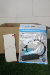 Lot of USB Accessories to Include: 24 x Uni USB-C Hub with 4 x Ports & 19 x Aceele USB-C to USB 4 Port Extender.