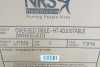 Boxed/New NRS Healthcare Height Adjustable Mobile Overbed Table. - 3