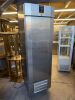Precision LPU 401 Upright Stainless Steel Fridge on Wheels.