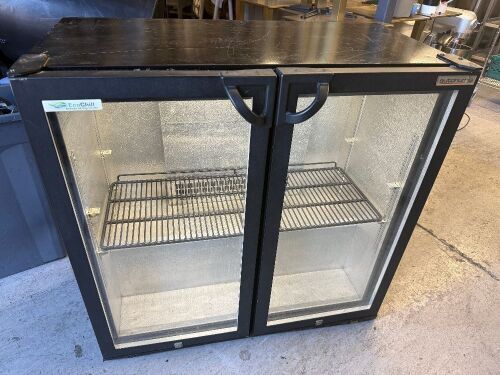 Autonumis 2 Door Glass Display/Bottle Chiller, Model PE806.