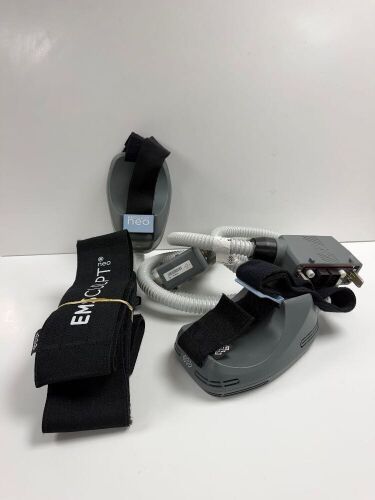 2 x BTL Emsculpt Neo Non Invasive Body Contouring & Muscle Rebuilding Aplicators, TMAO 24.32, REF 899-AS2C2101. Comes with Various Emsculpt Neo Straps (As Viewed).
